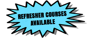 Refresher courses available