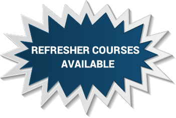 Refresher Courses Available
